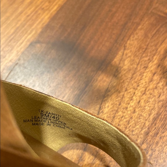 Lucky Brand Women's Brown Wedge Sandals - Picture 4 of 7